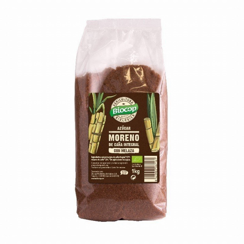 AZUCAR MORENO CAÑA INTEGRAL MELAZA 1 KG BIOCOP AZUCAR MORENO CAÑA INTEGRAL MELAZA 1 KG BIOCOP