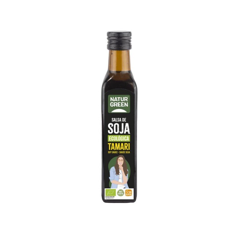 SALSA TAMARI BIO. 250ML. NATURGREEN SALSA TAMARI BIO. 250ML. NATURGREEN