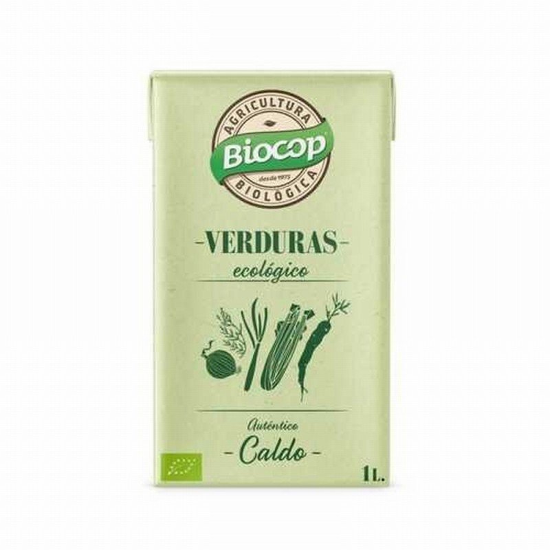 CALDO VERDURAS AUTENTICO DUOPACK 1L BIOCOP CALDO VERDURAS AUTENTICO DUOPACK 1L BIOCOP