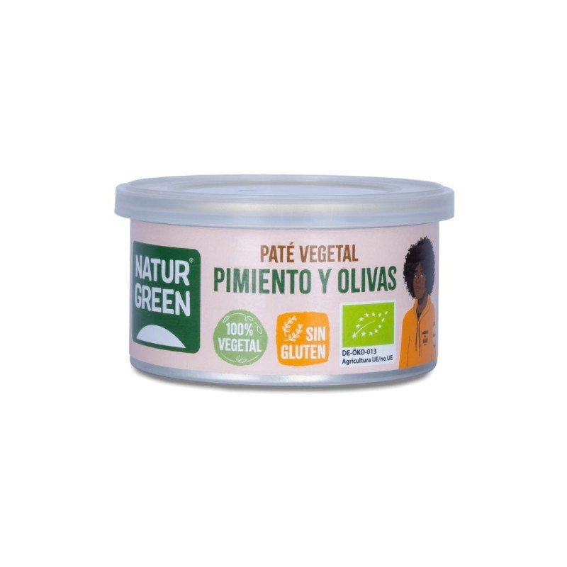 PATE PIMIENTO OLIVAS 125GR NATURGREEN PATE PIMIENTO OLIVAS 125GR NATURGREEN