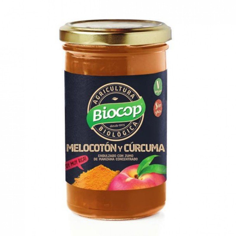 COMPOTA MELOCOTON CURCUMA 280G BIOCOP COMPOTA MELOCOTON CURCUMA 280G BIOCOP