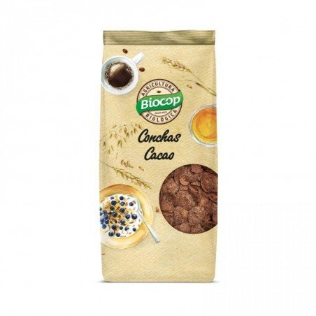 CONCHAS CACAO 250G BIOCOP
