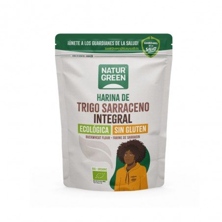 HARINA TRIGO SARRACENO S/GL 500G NATURGREEN