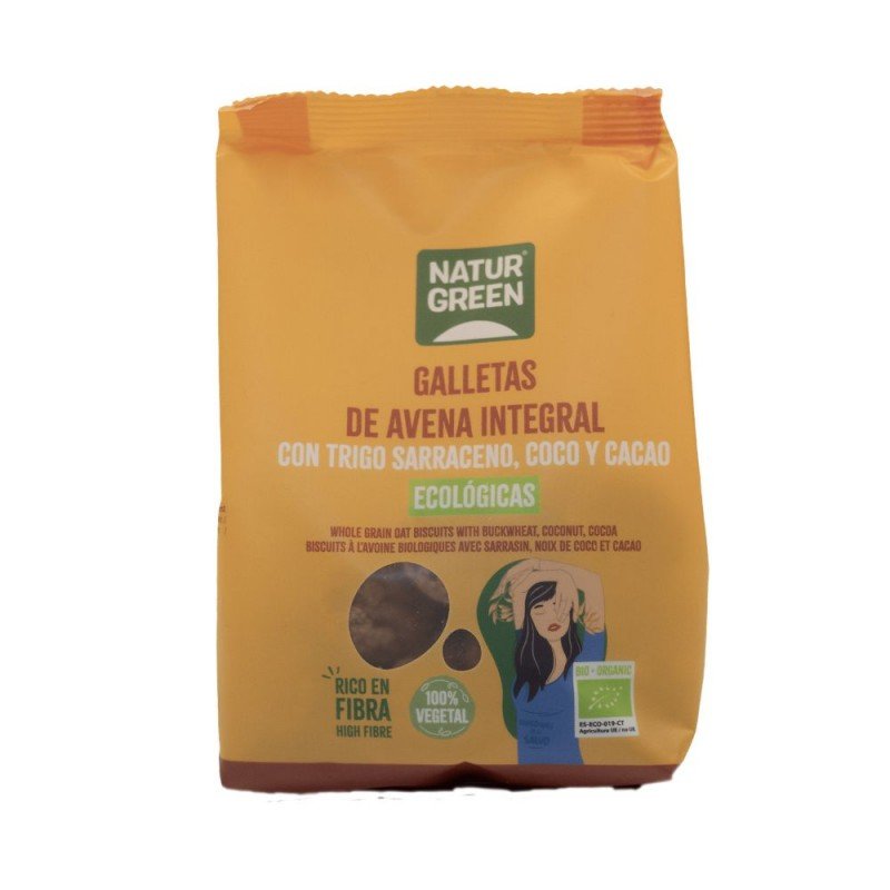 GALLETA AV INT TR.SARRAC-COCO-CAC 140G GALLETA AV.INT TR.SARRAC-COCO-CAC 140G NATURGREEN
