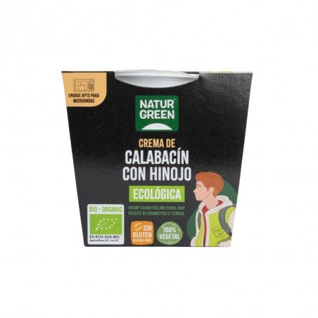 CREMA CALABACIN AL HINOJO 310GR NATURGREEN