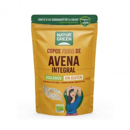 COPOS AVENA FINOS S/GLUT BIO 1KG NATURGREEN