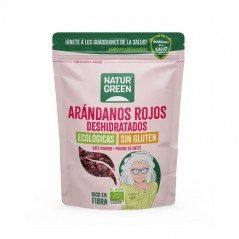 ARANDANOS ROJOS DESHIDRAT BIO 125GR NATURGREEN