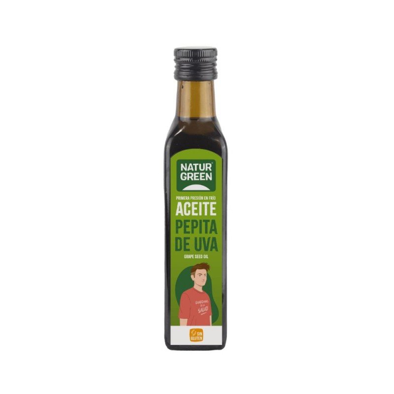 ACEITE PEPITA DE UVA 250ML NATURGREEN ACEITE PEPITA DE UVA 250ML NATURGREEN