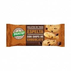 GALLETA ESPELTA CHIPS CHOCO PEQUEÑAS 32G BIOCOP