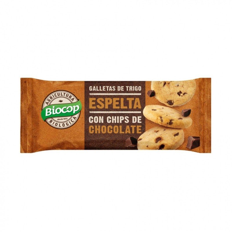 GALLETA ESPELTA CHIPS CHOCO PEQUEÑAS 32G BIOCOP GALLETA ESPELTA CHIPS CHOCO PEQUEÑAS 32G BIOCOP