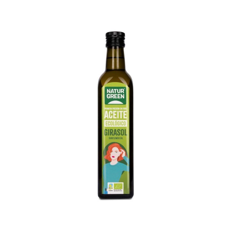 ACEITE GIRASOL BIO 500ML NATURGREEN ACEITE GIRASOL BIO 500ML NATURGREEN