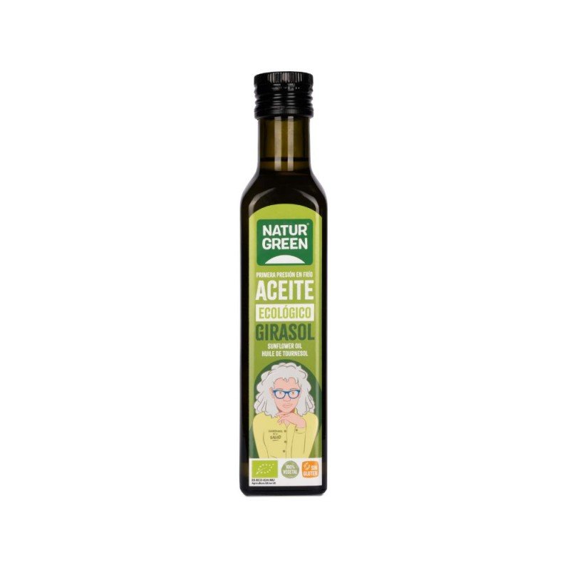 ACEITE GIRASOL BIO 250ML NATURGREEN ACEITE GIRASOL BIO 250ML NATURGREEN