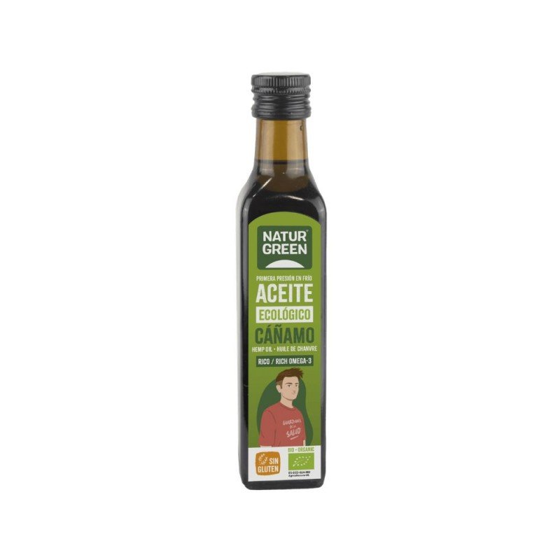 ACEITE CAÑAMO 250ML NATURGREEN ACEITE CAÑAMO 250ML NATURGREEN
