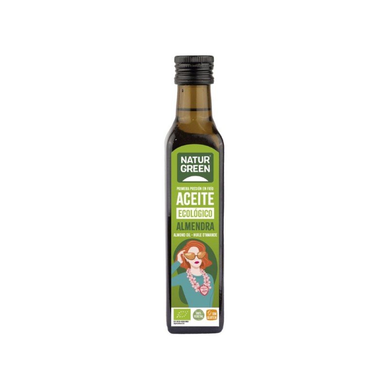 ACEITE ALMENDRAS 250ML NATURGREEN ACEITE ALMENDRAS 250ML NATURGREEN
