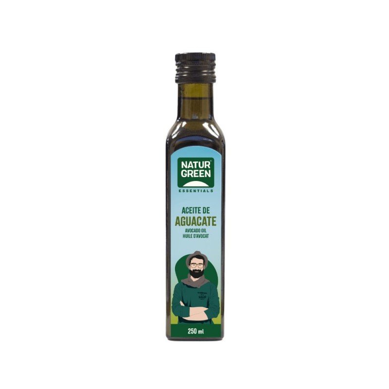ACEITE AGUACATE BIO 250ML NATURGREEN ACEITE AGUACATE BIO 250ML NATURGREEN