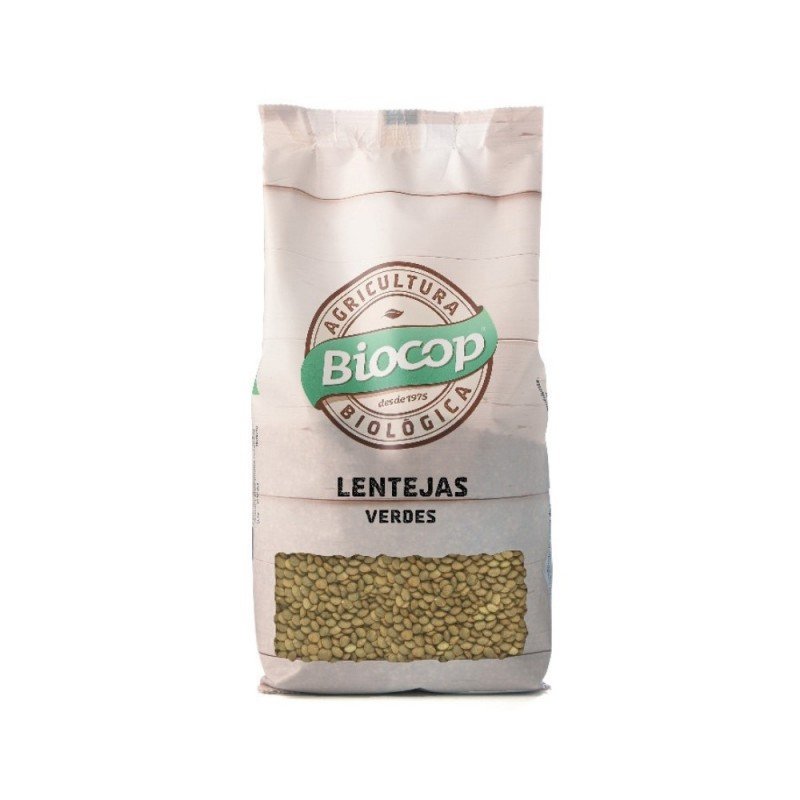 LENTEJAS VERDE 500G BIOCOP LENTEJAS VERDE 500G BIOCOP