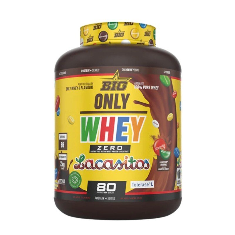 PROTEINA ONLY WHEY TOLERASE 2KG LACASITOS BIG PROTEINA ONLY WHEY TOLERASE 2KG LACASITOS BIG
