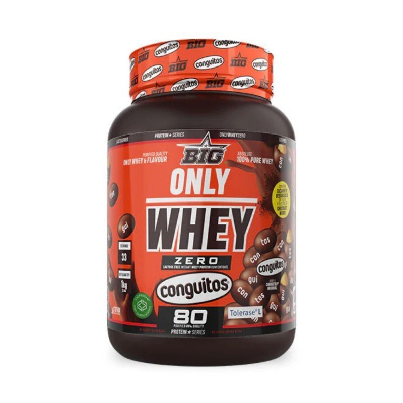 PROTEINA ONLY WHEY TOLERASE 1KG CONGUITOS ORIGINAL BIG