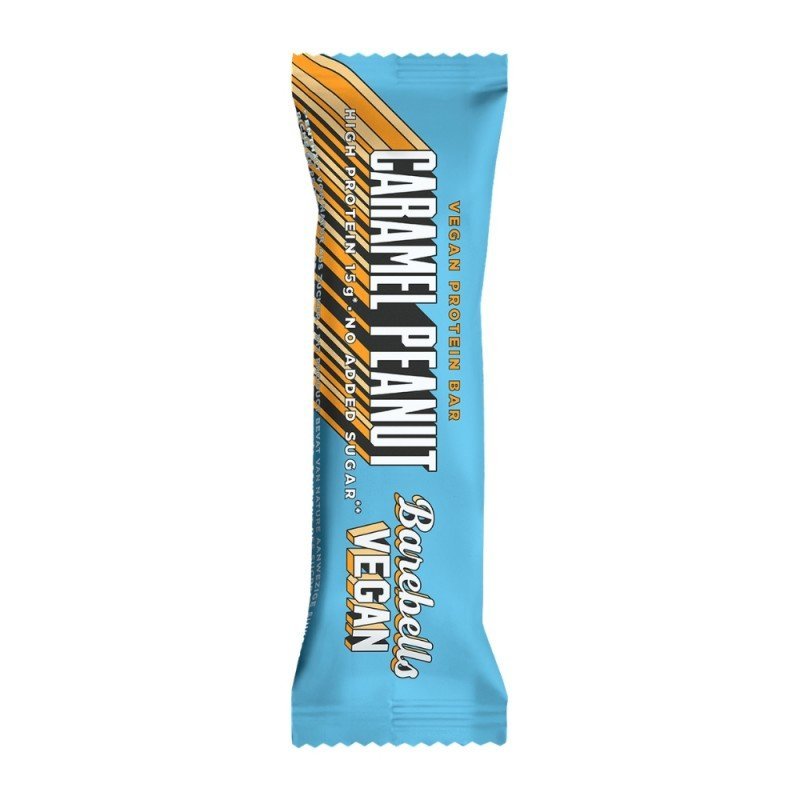 BARRITA VEGANA CARAMEL PEANUT 55G BAREBELLS