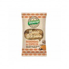 REDONDAS DE ESPELTA CURCU.-PIM. 50GR BIOCOP