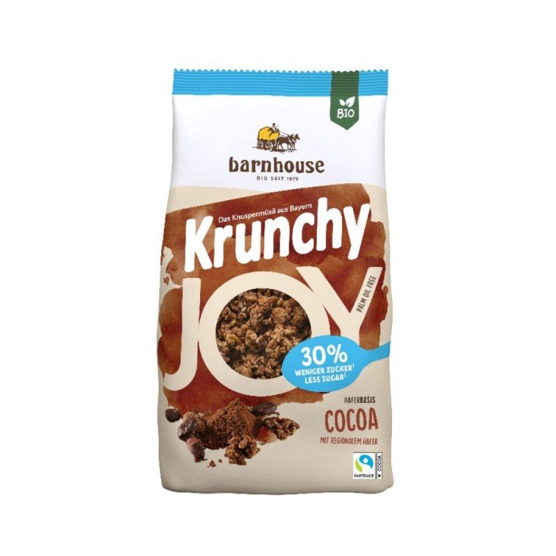 BARNHOUSE MUESLI KRUNCHY JOY CACAO 375g