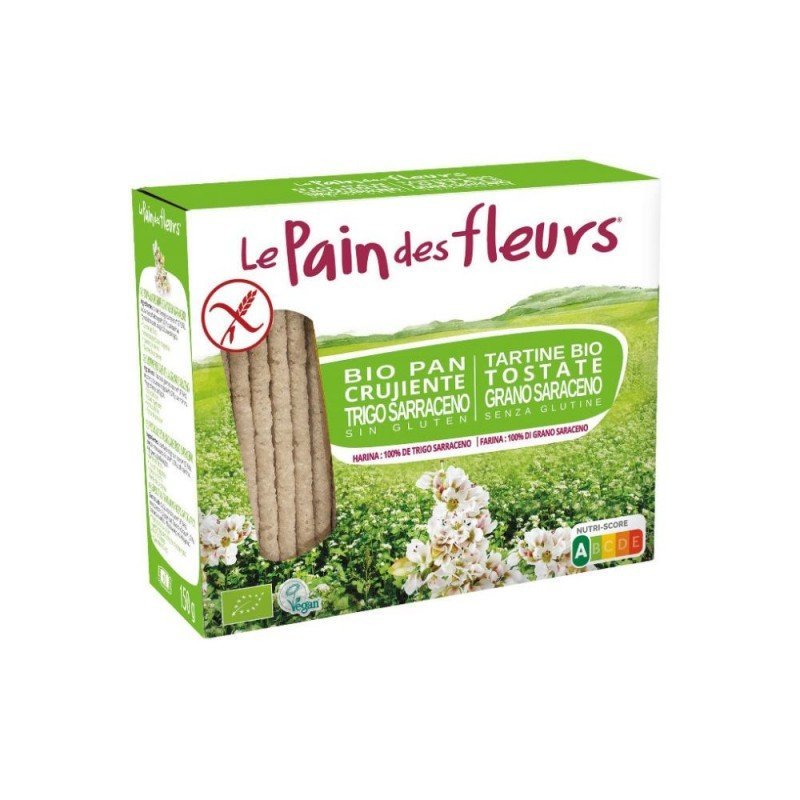 LE PAIN DES FLEURS CRACKERS SARRACENO 150G