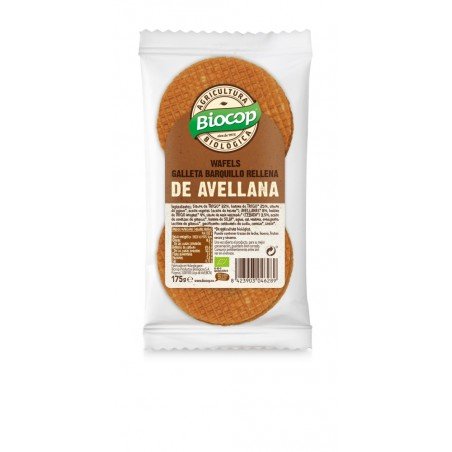 WAFELS AVELLANAS 175G BIOCOP