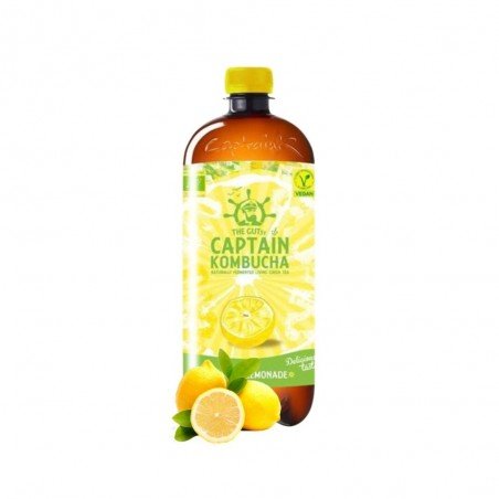 CAPTAIN KOMBUCHA BEBIDA 1L LIMON BIO