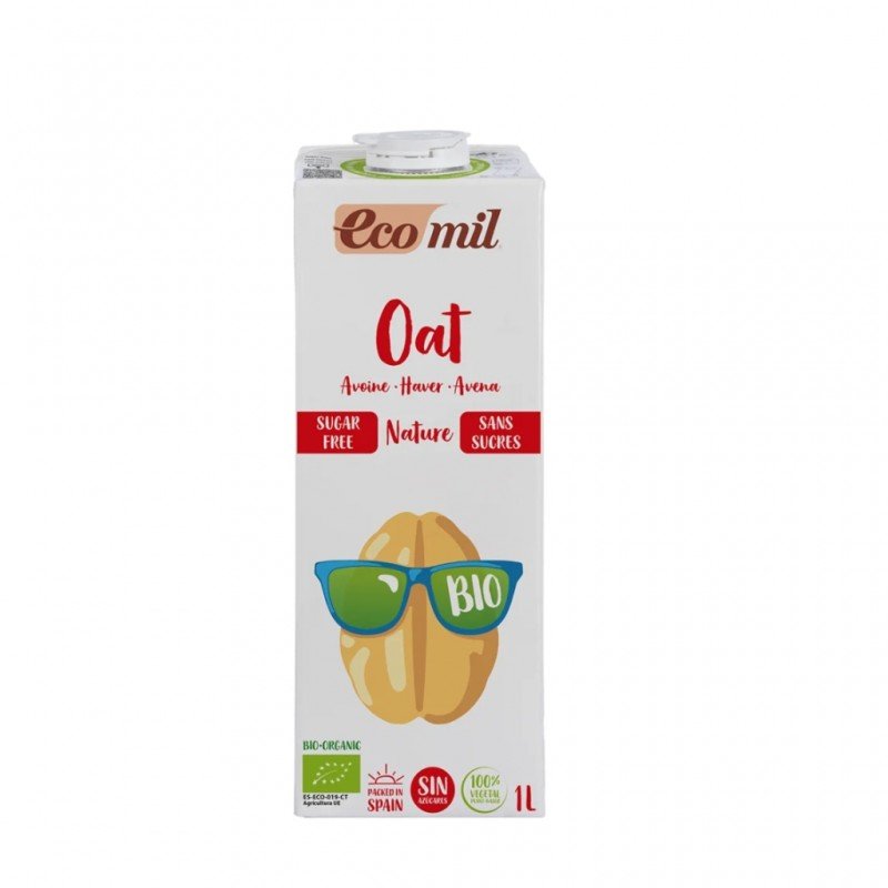 ECOMIL BEBIDA AVENA 1L BIO SUGAR-FREE    ECOMIL BEBIDA AVENA 1L BIO SUGAR-FREE
