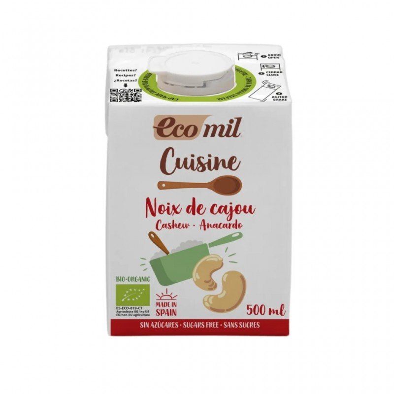 ECOMIL CUISINE ANACARDO MINI 500ML ECOMIL CUISINE ANACARDO MINI 500ML