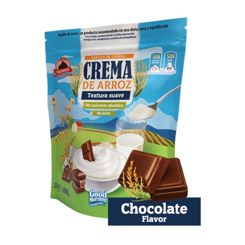 MAX PROTEIN CREMA ARROZ 1KG CHOCOLATE MAX PROTEIN CREMA ARROZ 1KG CHOCOLATE