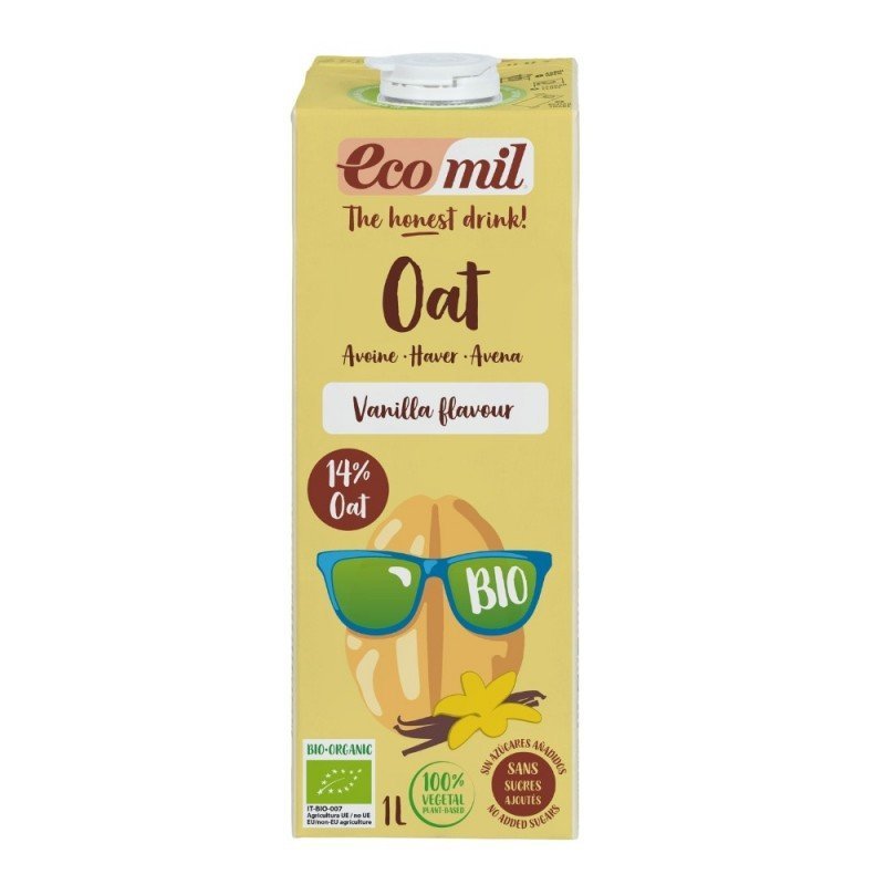 BEBIDA AVENA VAINILLA SIN AZUCARES AÑADIDOS BIO 1L BEBIDA AVENA VAINILLA SIN AZUCARES AÑADIDOS BIO 1L