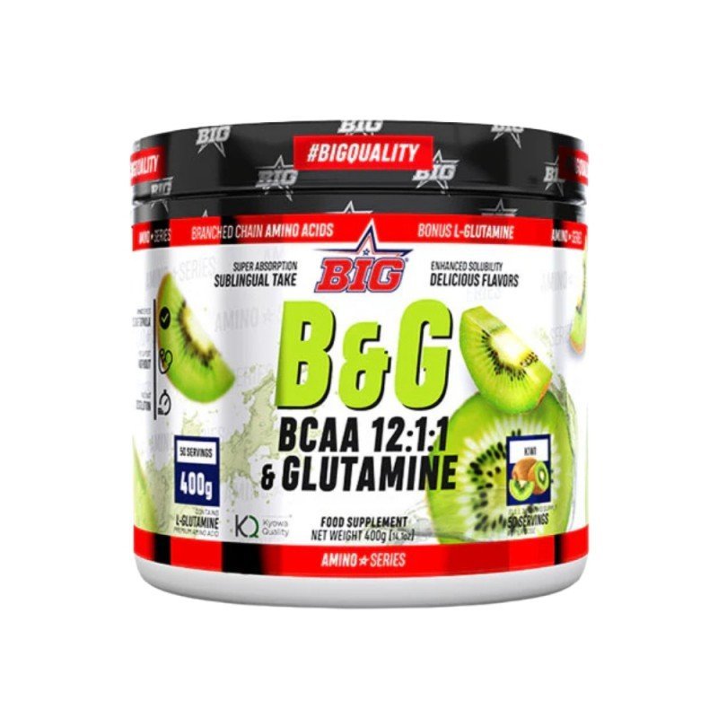 BCAAS CON GLUTAMINA 12:1:1 KIWI 400G BIG