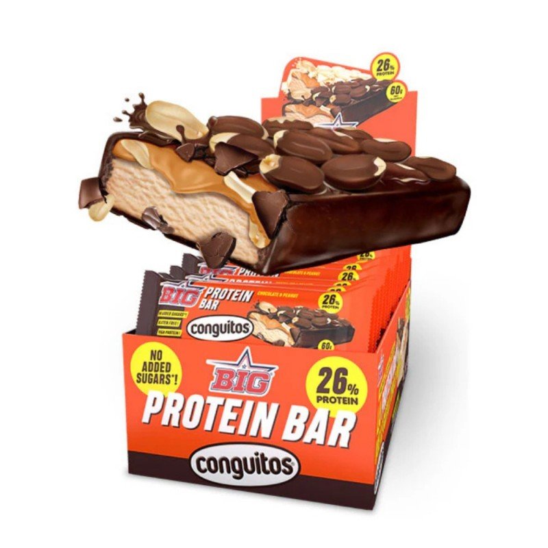 CAJA DE BARRITAS PROTEICAS CONGUITOS ORIGINAL 60G BIG