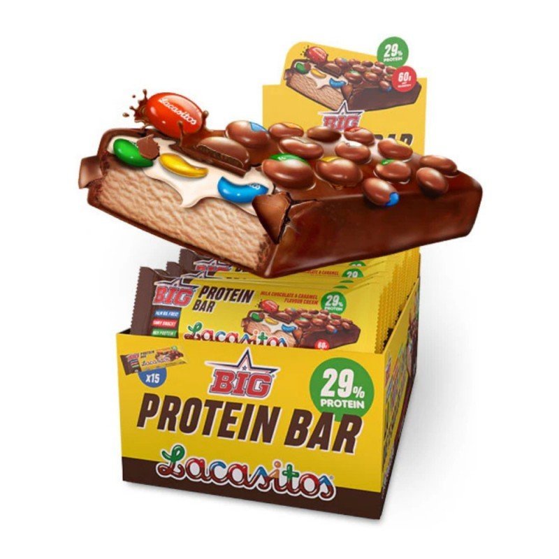 CAJA DE BARRITAS PROTEICAS LACASITOS 60G BIG