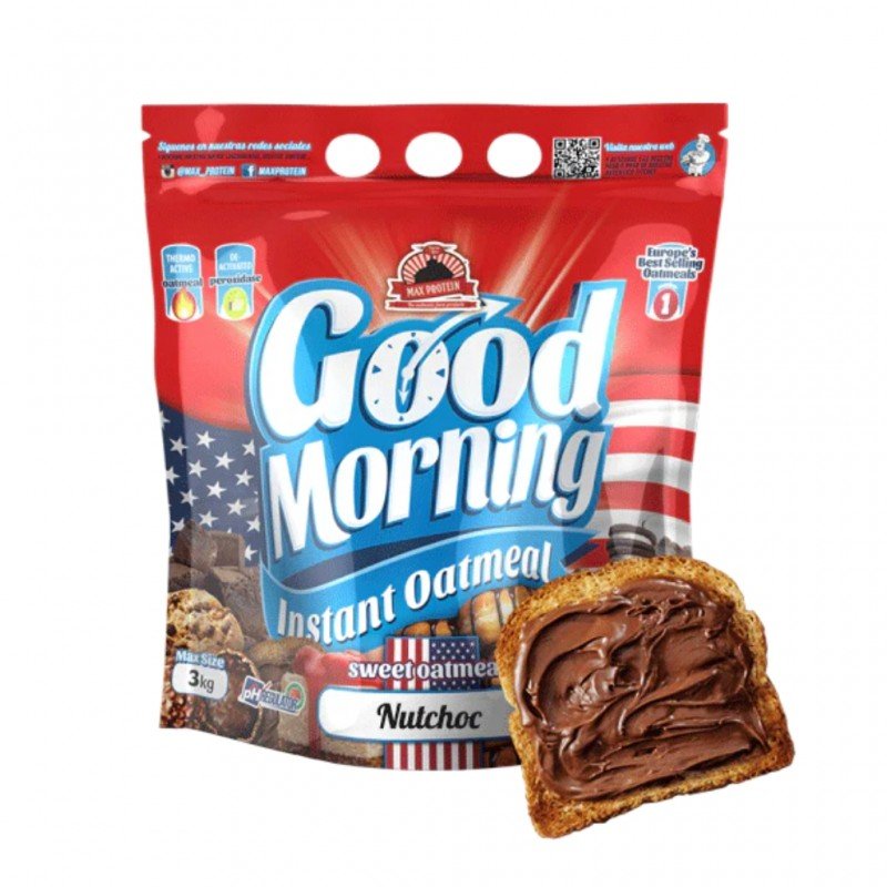 MAX PROTEIN GOOD MORNING H.AV. 1.5KG NUT CHOC MAX PROTEIN GOOD MORNING H.AV. 1.5KG NUT CHOC