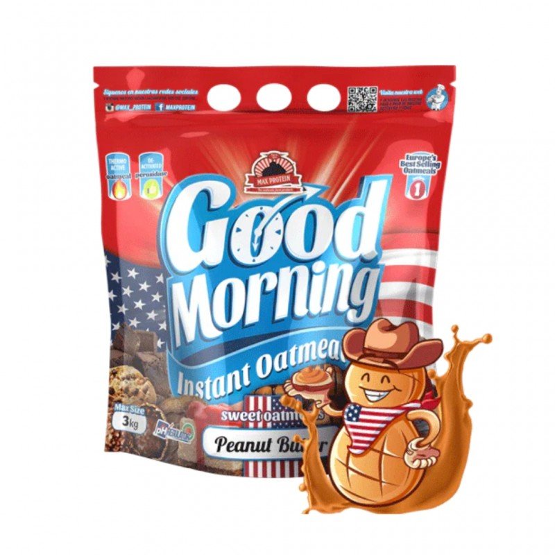 MAX PROTEIN GOOD MORNING H.AV. 1.5KG PEANUT BUTTER MAX PROTEIN GOOD MORNING H.AV. 1.5KG PEANUT BUTTER