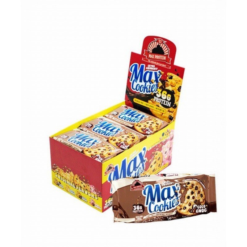 MAX PROTEIN MAX COOKIES 12*100G COCO CHOCO