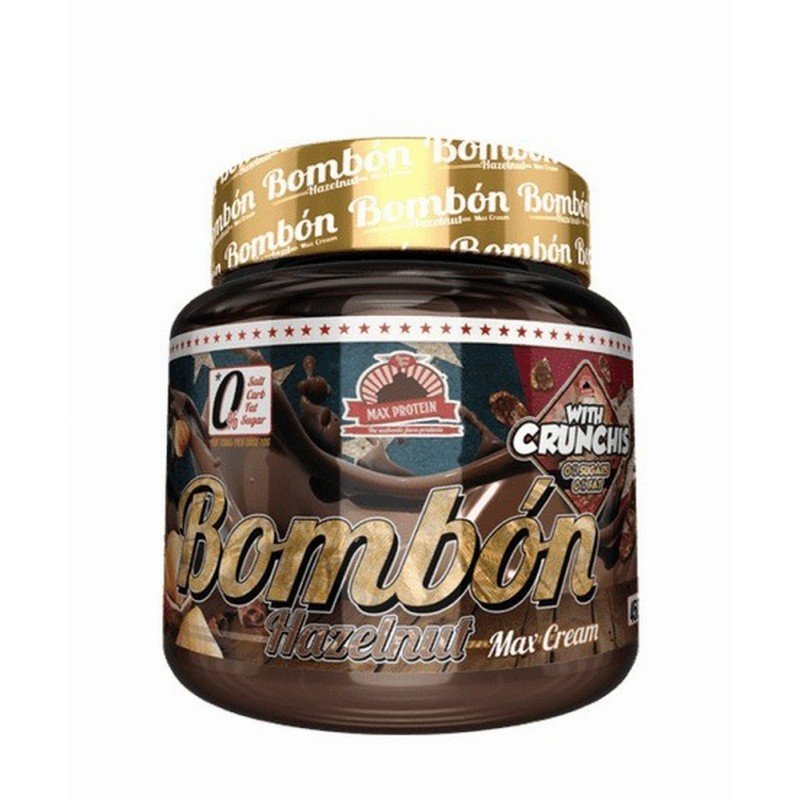 MAX PROTEIN MAX CREAM 450G BOMBON AVELLANA MAX PROTEIN MAX CREAM 450G BOMBON AVELLANA