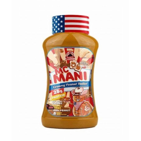 MAX PROTEIN MCMANI CREMA CACAHUETE 500G TOSTADO