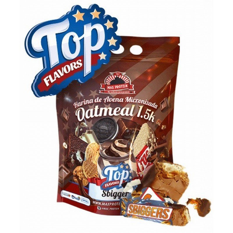 MAX PROTEIN OATMEAL TOP FLAVORS 1.5KG BIGGERS MAX PROTEIN OATMEAL TOP FLAVORS 1.5KG BIGGERS