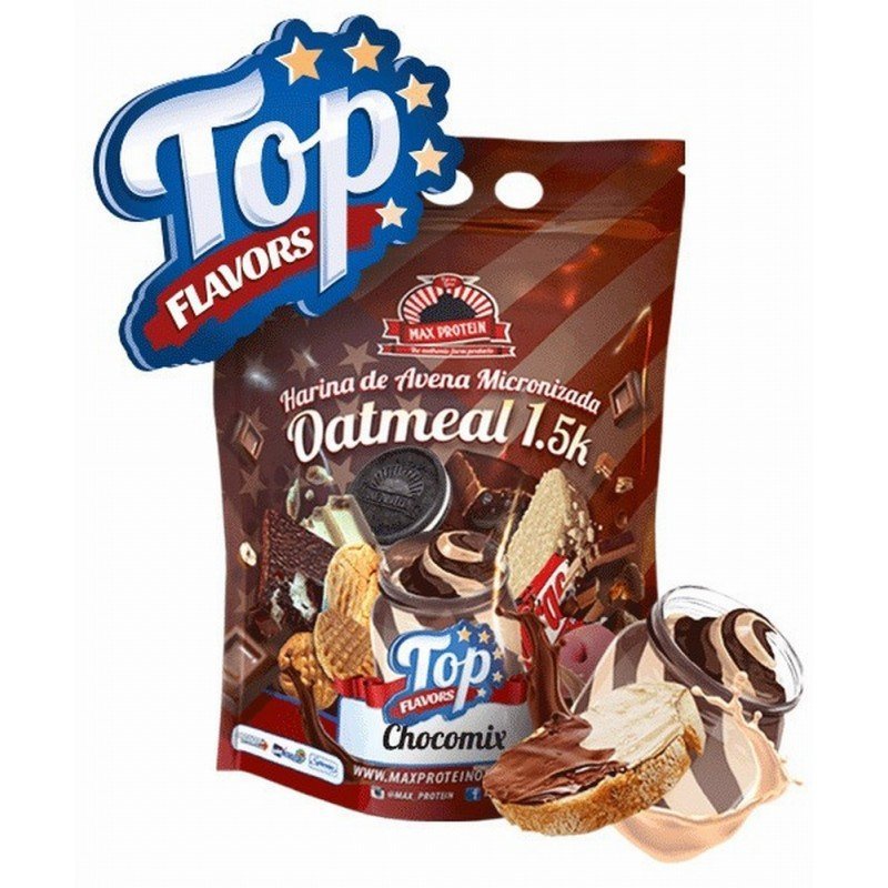 MAX PROTEIN OATMEAL TOP FLAVORS 1.5KG CHOCOMIX MAX PROTEIN OATMEAL TOP FLAVORS 1.5KG CHOCOMIX