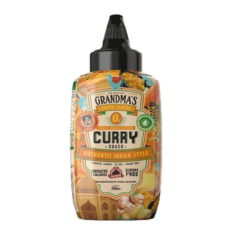 MAX PROTEIN SALSA 290ML CURRY MAX PROTEIN SALSA 290ML CURRY