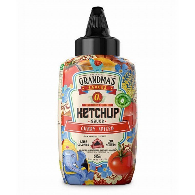 MAX PROTEIN SALSA 290ML KETCHUP CURRY MAX PROTEIN SALSA 290ML KETCHUP CURRY
