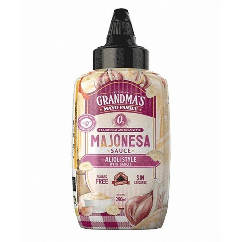 MAX PROTEIN SALSA MAYO 290ML MAJONESA ALIOLI