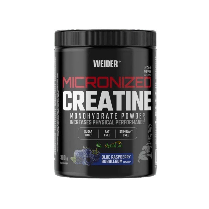 CREATINA MONOHIDRATO 300G BLUE RASPBERRY BUBBLE GUM WEIDER CREATINA MONOHIDRATO 300G BLUE RASPBERRY BUBBLE GUM WEIDER