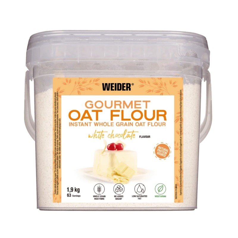 HARINA DE AVENA GOURMET CHOCO BLANCO 1.9G WEIDER HARINA DE AVENA GOURMET CHOCO BLANCO 1.9G WEIDER