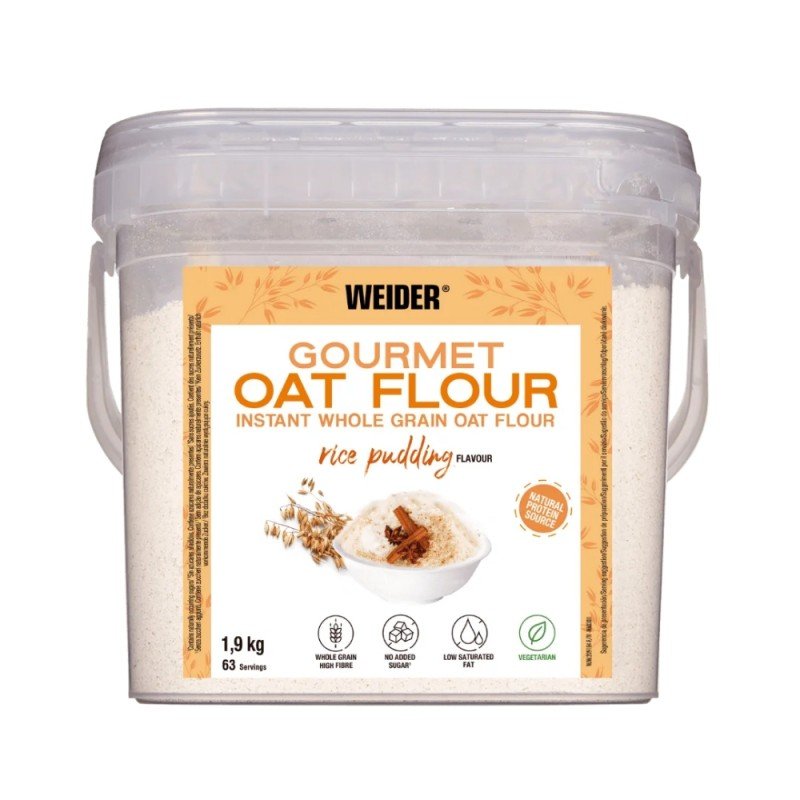 HARINA DE AVENA GOURMET ARROZ CON LECHE 1.9G WEIDER HARINA DE AVENA GOURMET ARROZ CON LECHE 1.9G WEIDER
