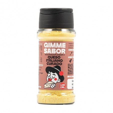 SAZONADOR VEGETAL SABOR QUESO PARMESANO 55G GIMME SABOR