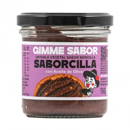 PATE UNTABLE VEGETAL SABOR MORCILLA 130G GIMME SABOR